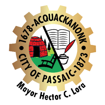 City of Passaic seal — Mayor Hector C. Lora
